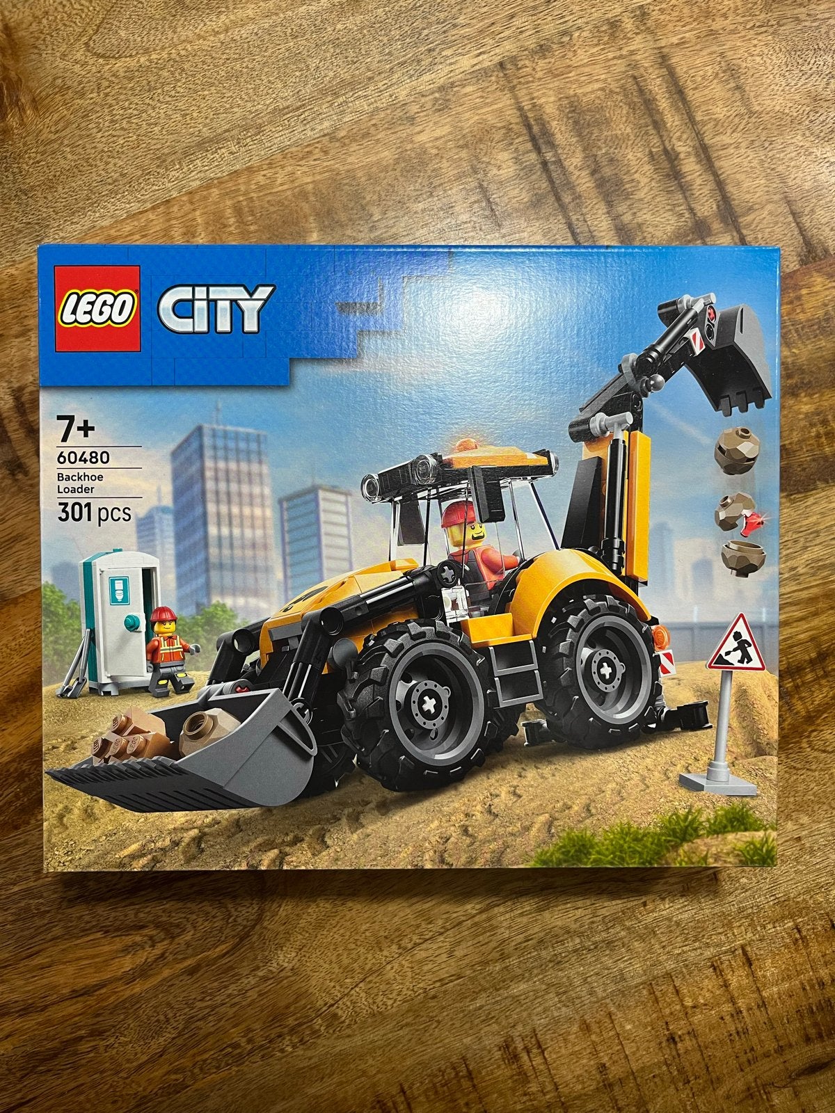 Lego City 60480 Backhoe Loader - Nieuw in doos, Kinderen en Baby's, Speelgoed | Duplo en Lego, City, Nieuw, Ophalen of Verzenden