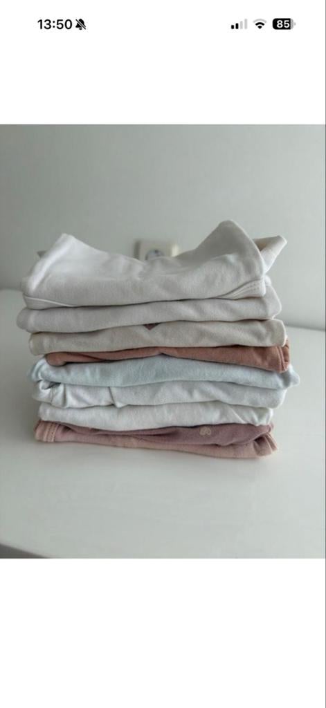 Rompers en overslagrompers sets maat 50/56, Ophalen of Verzenden, Zo goed als nieuw, Meisje, Nacht- of Onderkleding