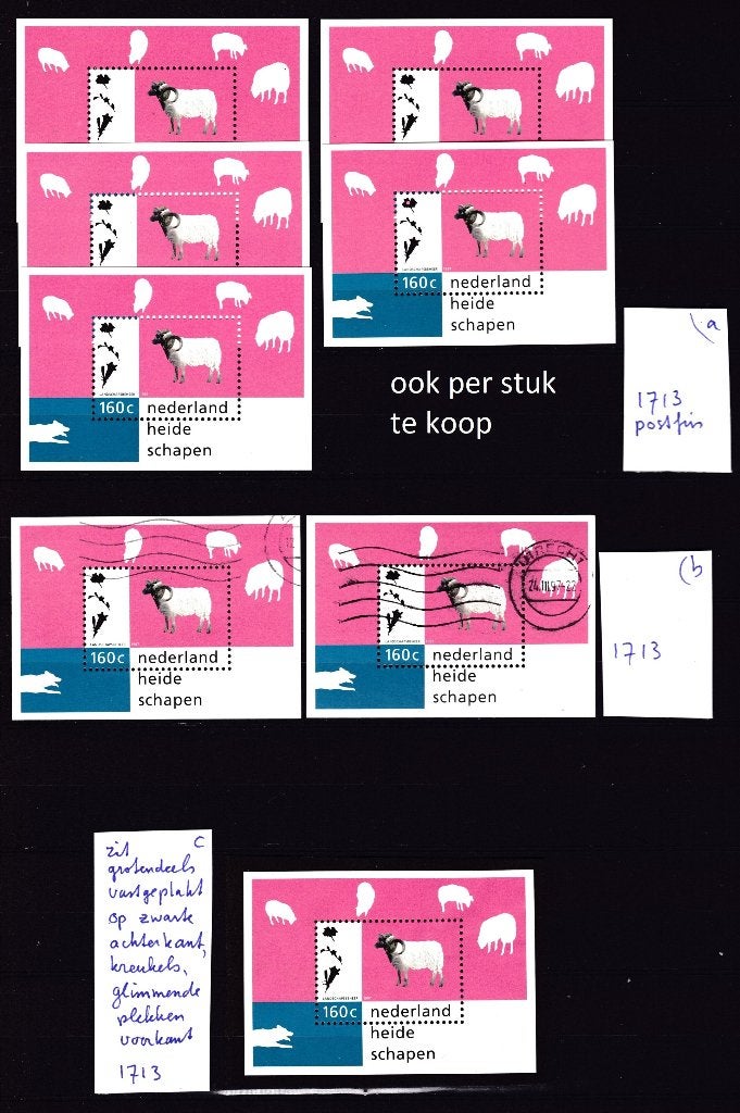7794) Ned 1713 schaap, 1997, Ophalen of Verzenden