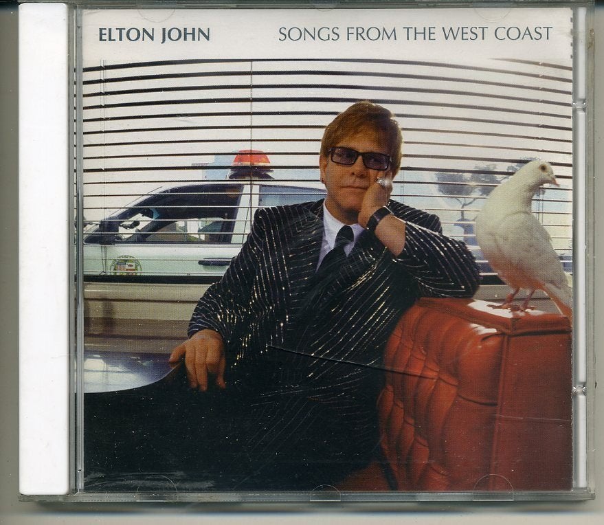 Elton John Songs From The West Coast CD 2001 12 nrs ZGAN, Inclusief doosje, Ophalen of Verzenden, Zo goed als nieuw, Poprock