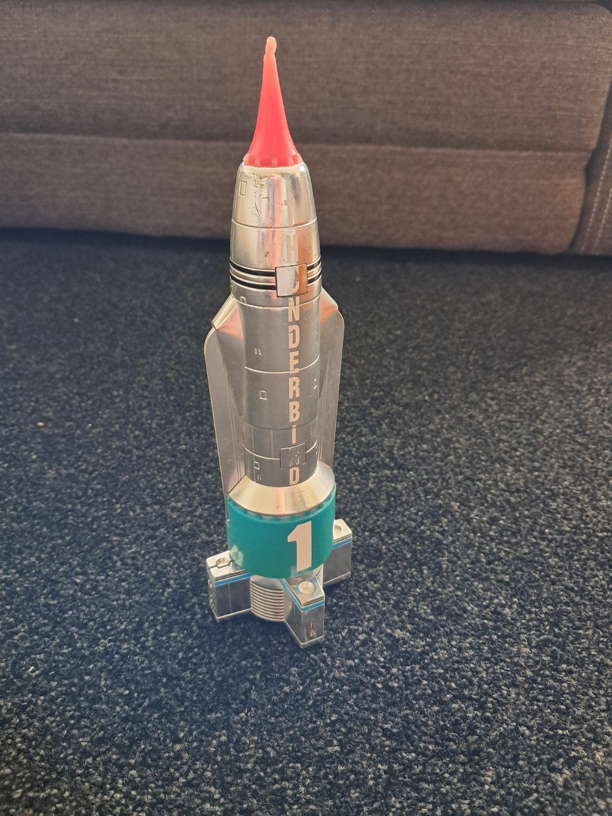 Thunderbirds 1 raket - 22cm, Ophalen of Verzenden, Gebruikt