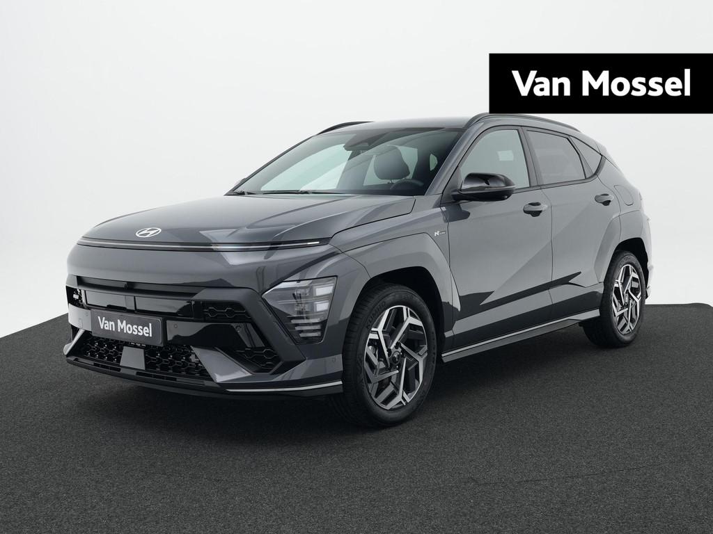 Hyundai Kona 1.6 GDI HEV N Line | 360 Camera | Elektrische S, Auto's, Hyundai, 137 pk, Met garantie (alle), Adaptive Cruise Control
