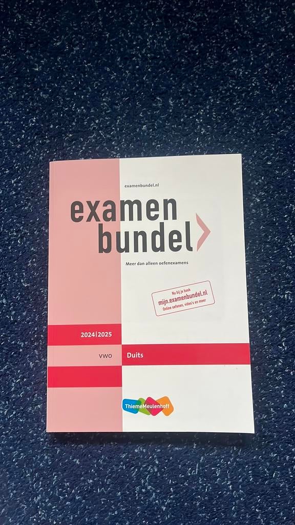 Examenbundels en samengevat, Ophalen of Verzenden, Zo goed als nieuw, VWO, Overige vakken