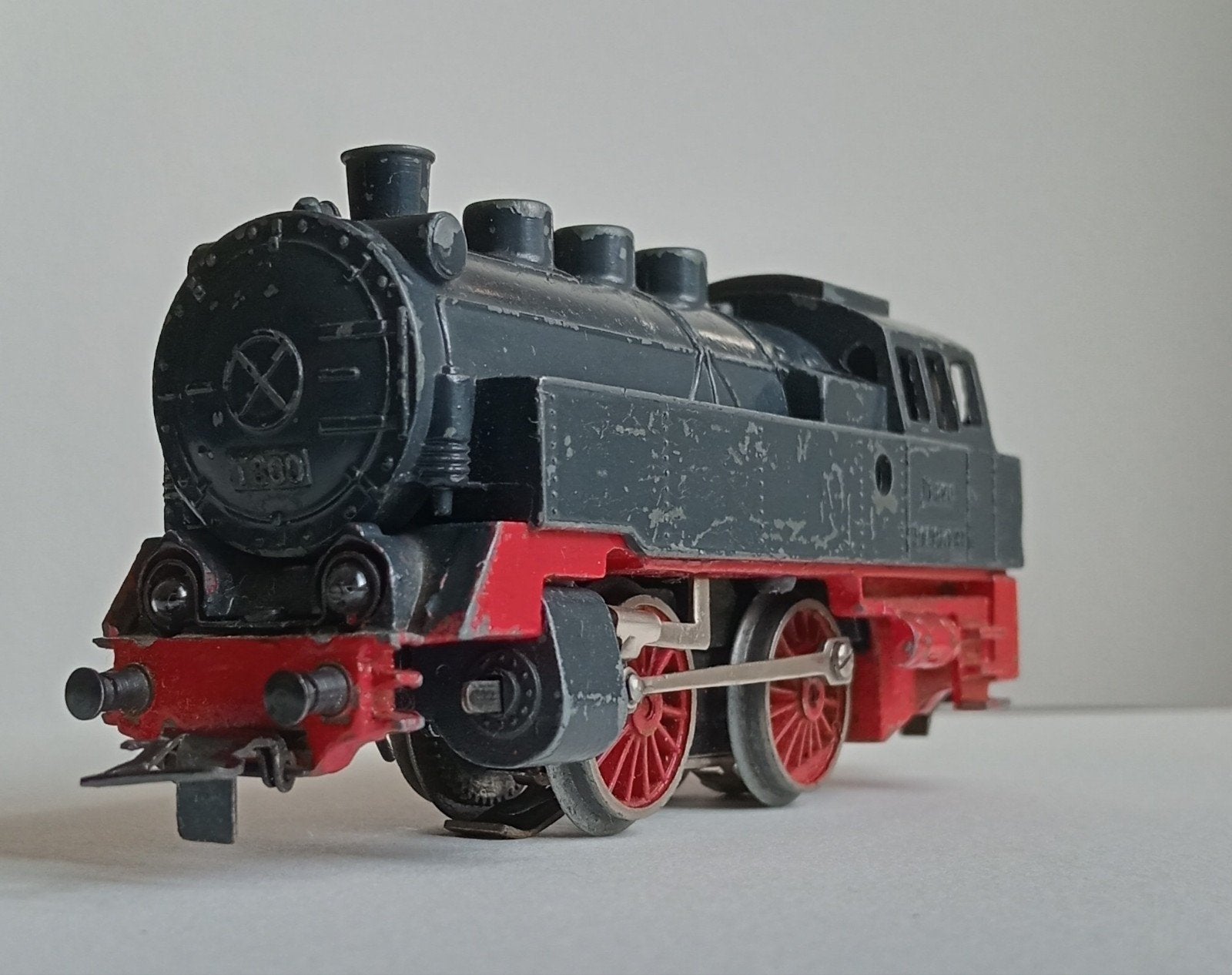 Märklin T 790 Stoomloc geheel metaal uit 1949. rijdt goed!, Wisselstroom, Gebruikt, Locomotief, Ophalen of Verzenden