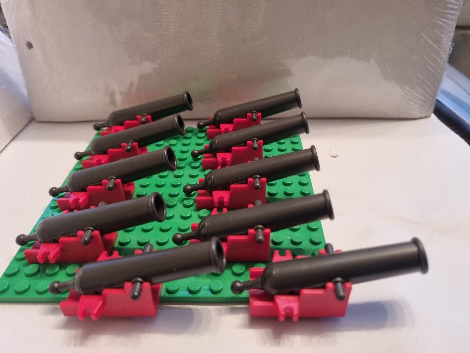 Set van 3 lego kanonnen met rode basis, Ophalen, Lego, Nieuw, Pirates