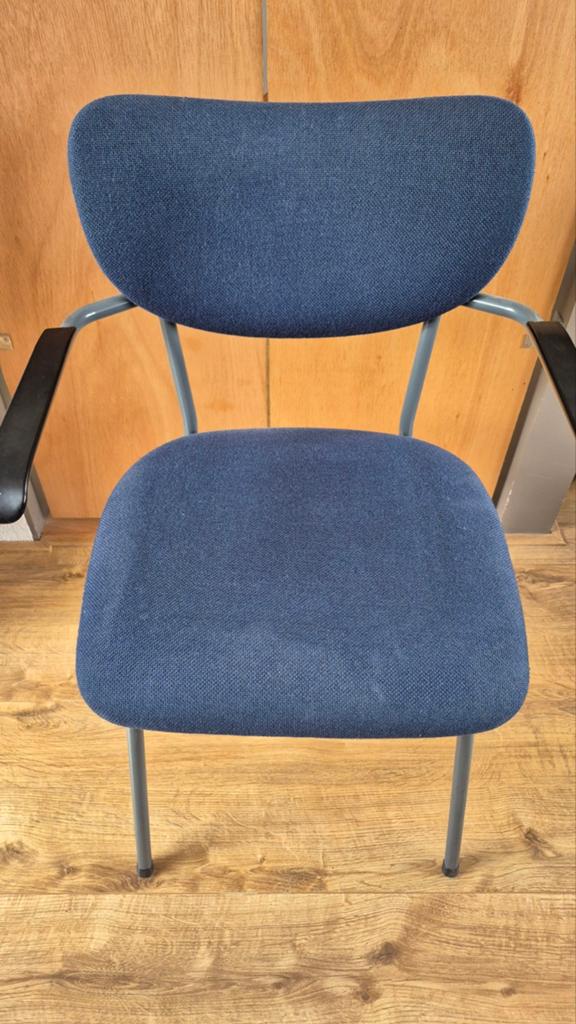Blauwe stoel, Huis en Inrichting, Stoelen, Ophalen, Blauw, Eén