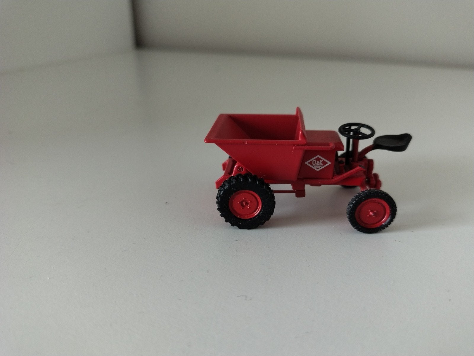 Miniatuur Dumper O&K NZG, Ophalen of Verzenden, Gebruikt