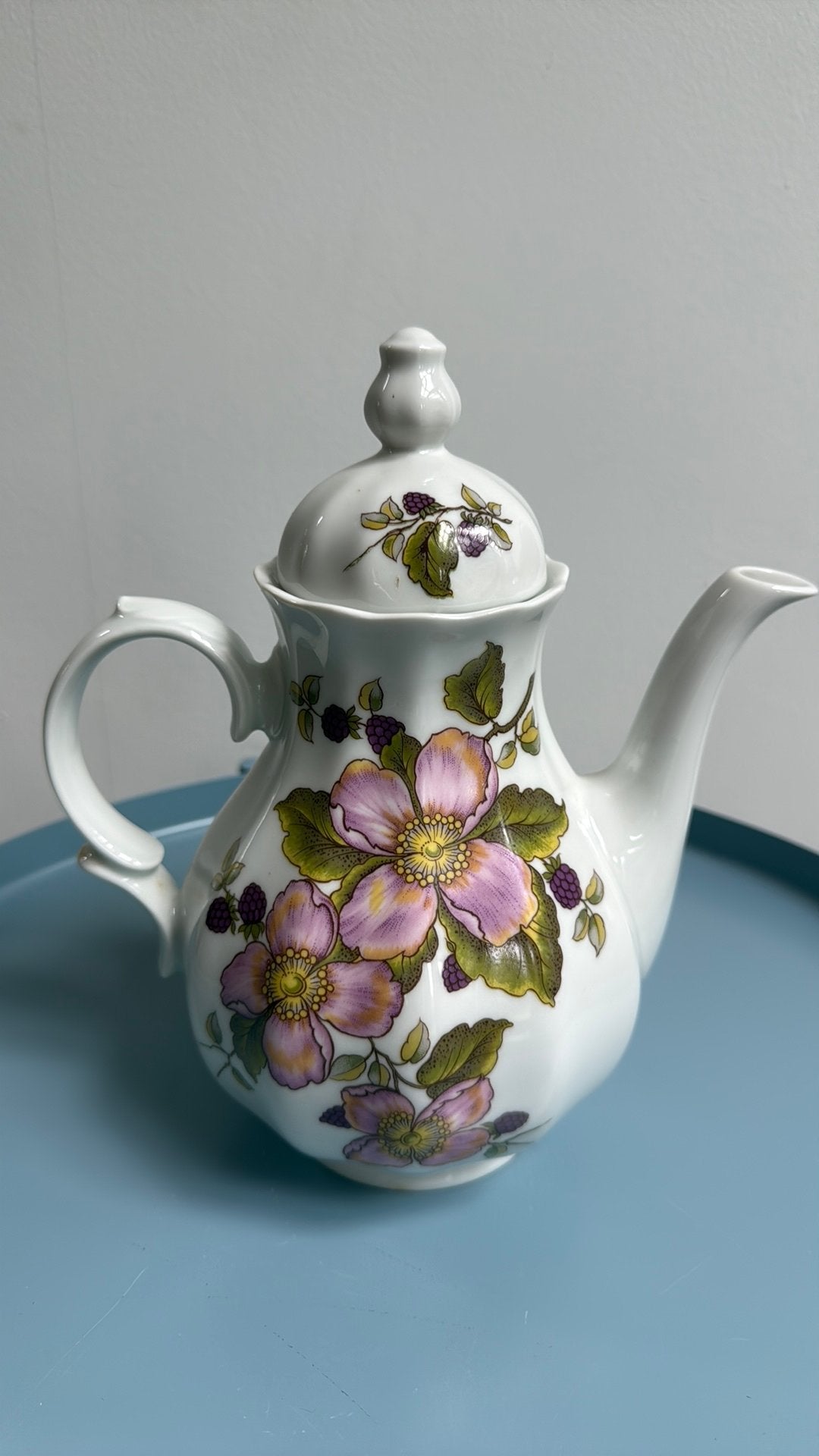 Vintage theepot wunsiedel bavaria porselein, Ophalen of Verzenden