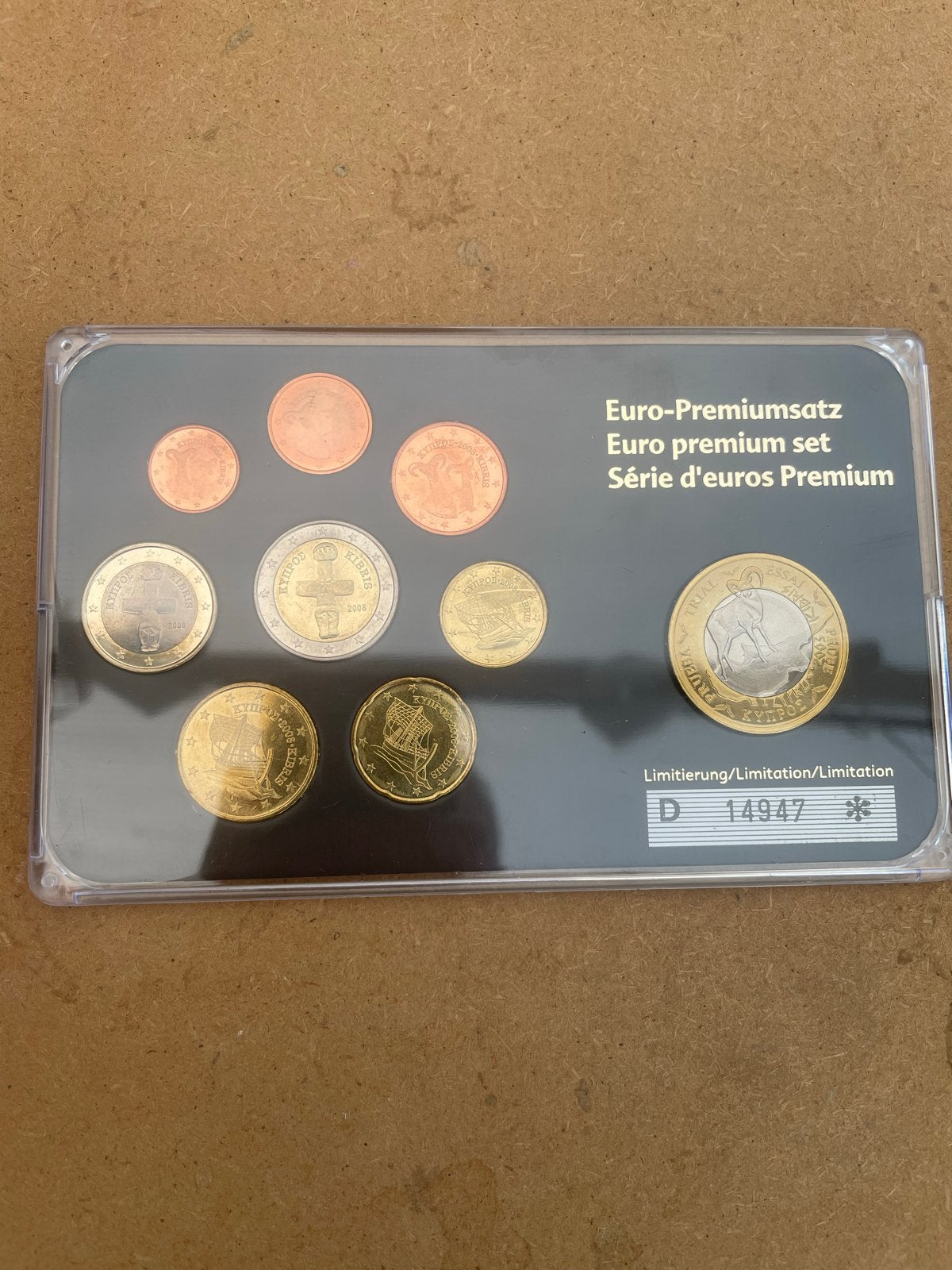 Cyprus Euro Premium Set 2008 - Gelimiteerde Oplage, Ophalen of Verzenden, Cyprus, Overige waardes, Setje