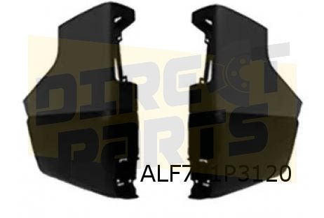 Fiat / Nissan / Opel / Renault achterbumperhoekset Links+Rec