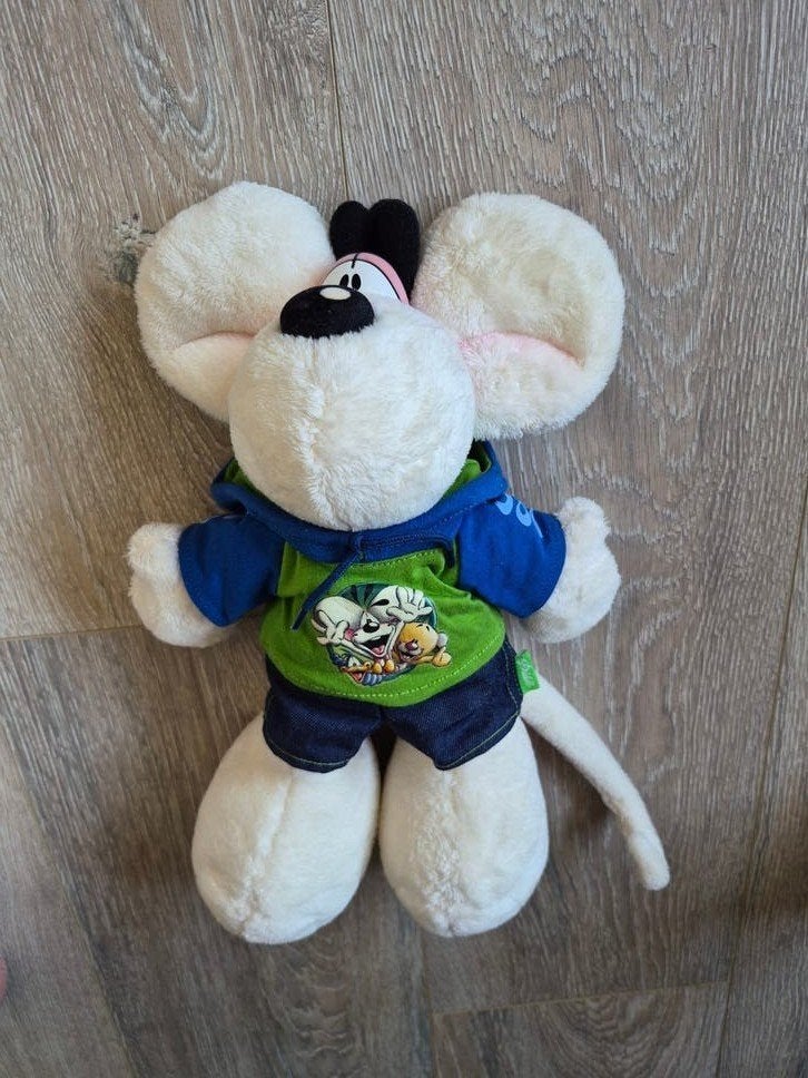 Diddl knuffel 34 cm uit de Knuddel edition,  zie foto, Verzamelen, Diddl, Ophalen of Verzenden, Diddl, Zo goed als nieuw, Knuffel