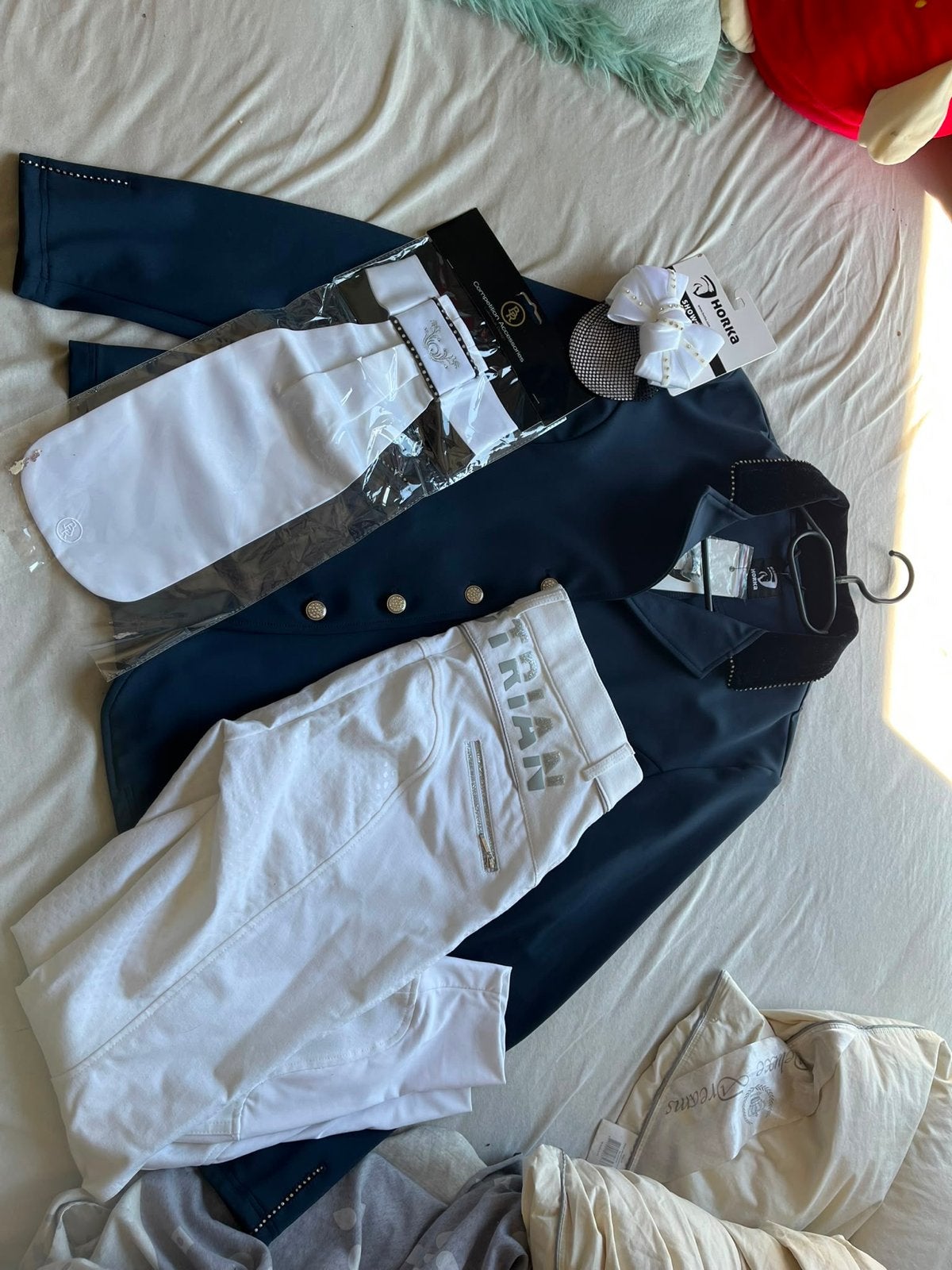 Paardrij wedstrijd outfit, Dieren en Toebehoren, Paarden en Pony's | Overige Paardenspullen, Ophalen, Nieuw, Dressuur