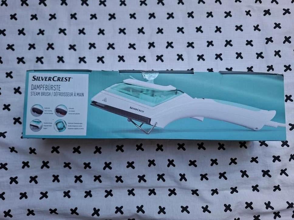 SilverCrest Stoomborstel - NIEUW, Witgoed en Apparatuur, Stoomapparaten, Nieuw, Kledingstomer, Ophalen of Verzenden