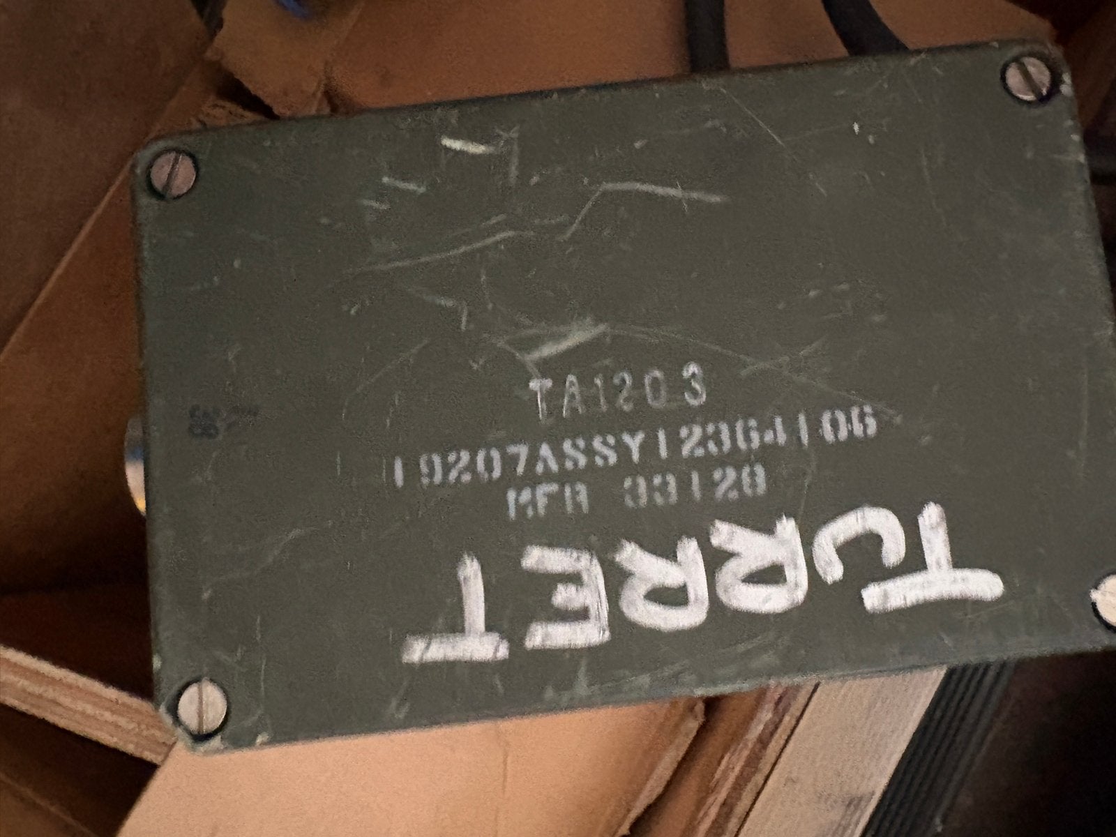 Turret bediening leger voertuig - Militaire elektronica, Ophalen, Landmacht, Overige gebieden, Overige typen