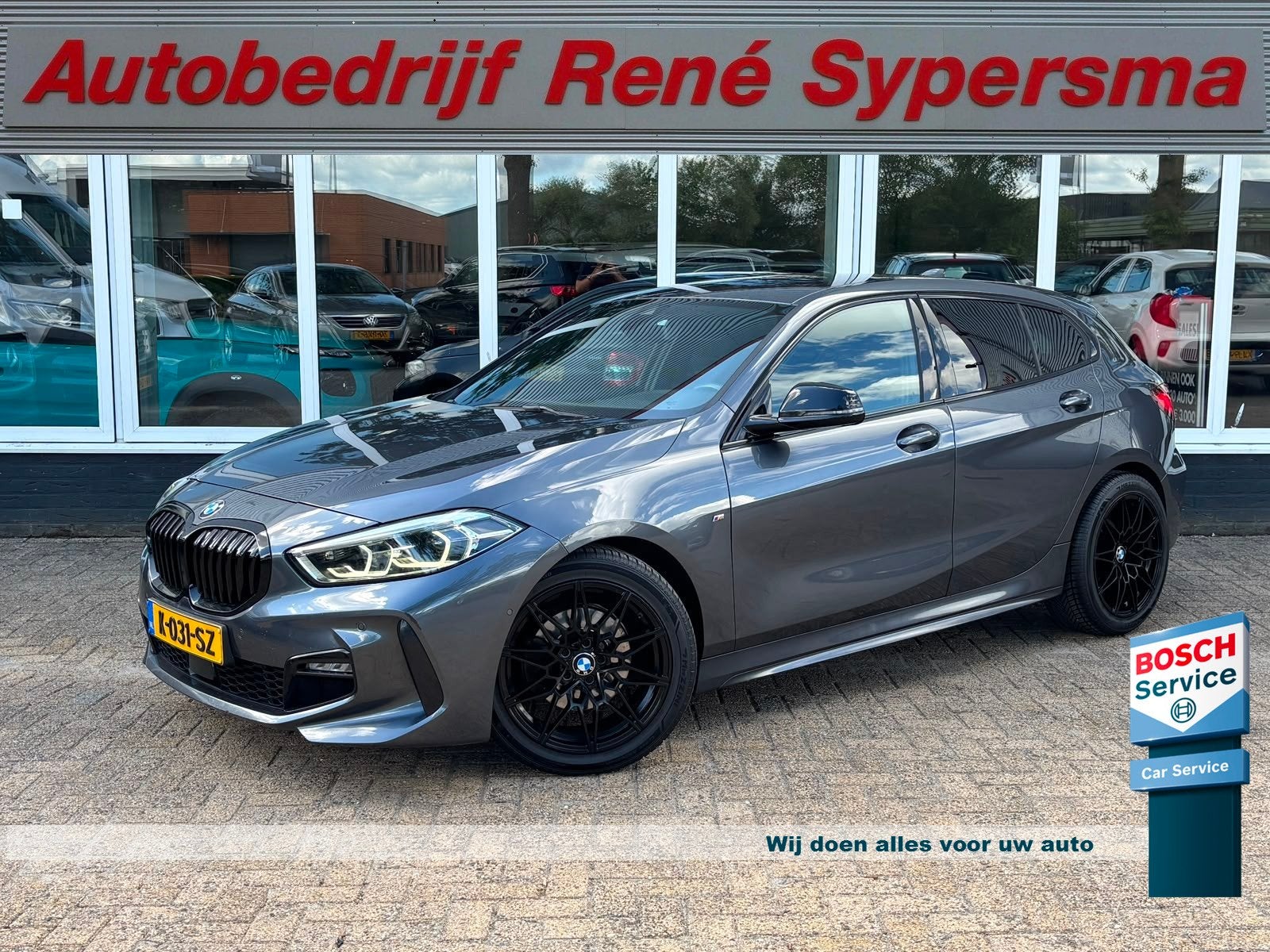 BMW 1-serie 118d High Executive | M Pakket | Shadow Line | A, Auto's, Dealer onderhouden, 4 cilinders, 150 pk, Bedrijf