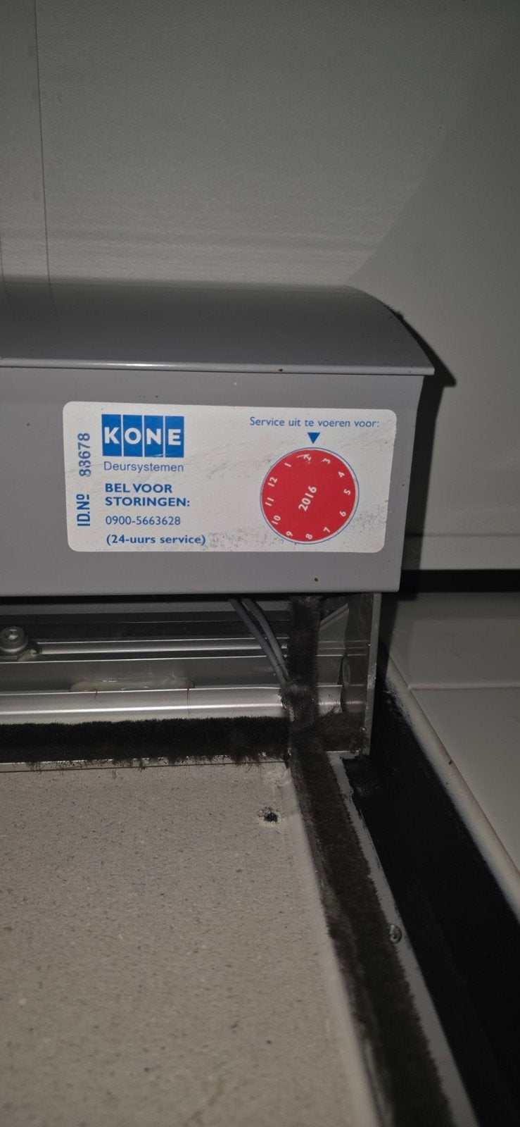 Kone Deursysteem - Automatische Schuifdeur, Doe-het-zelf en Verbouw, Ophalen, Gebruikt, Compleet systeem, Overige soorten