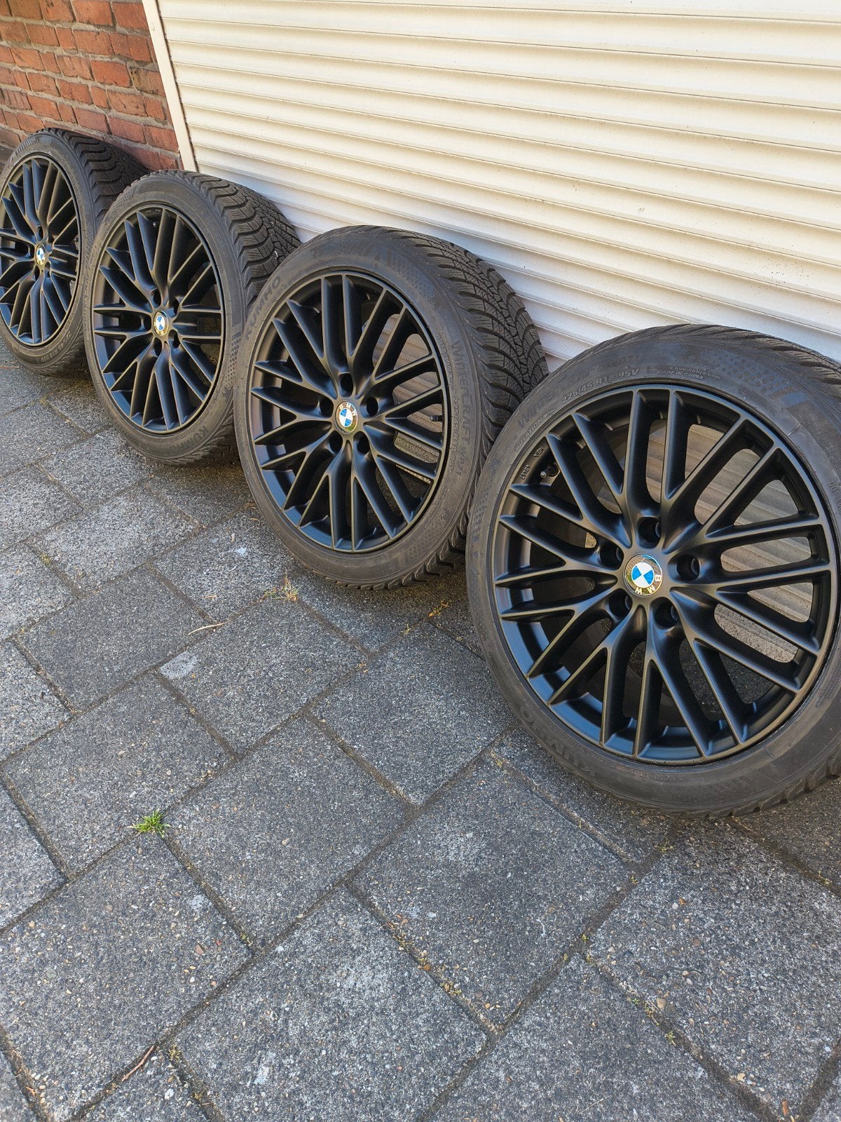 Bmw velgen 18 inch winterbanden 5x120 3 serie m3 m5 4 serie, Ophalen, 18 inch, Gebruikt, Banden en Velgen