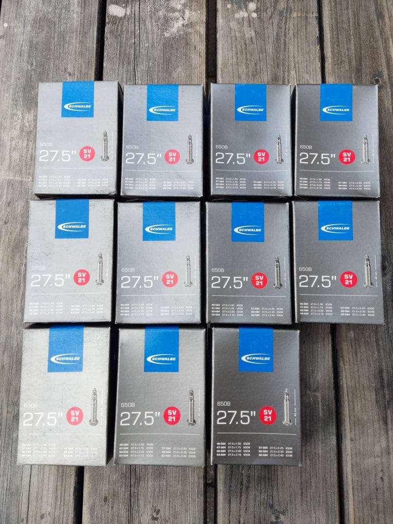 Schwalbe binnenband 650B 27,5" fietsbanden, Info@jynkx.com, Nieuw, Ophalen of Verzenden, Piazza 99