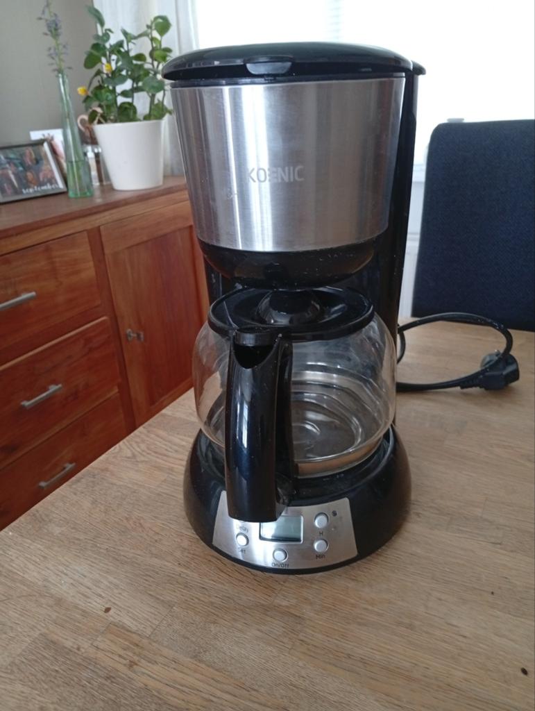 Koffiezetapparaat Koenic 3 weken gebruikt, Ophalen of Verzenden, Zo goed als nieuw