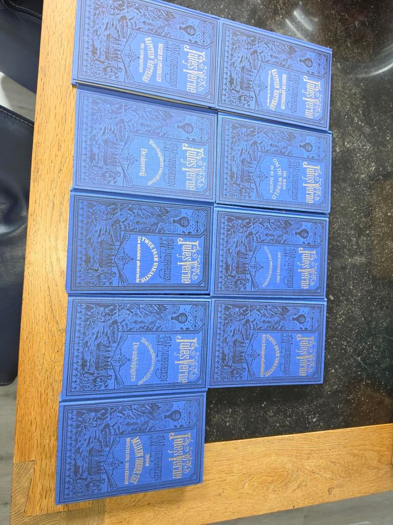 Jules Verne Wonderreizen -  (9 boeken), Boeken, Romans, Zo goed als nieuw, Europa overig, Ophalen of Verzenden