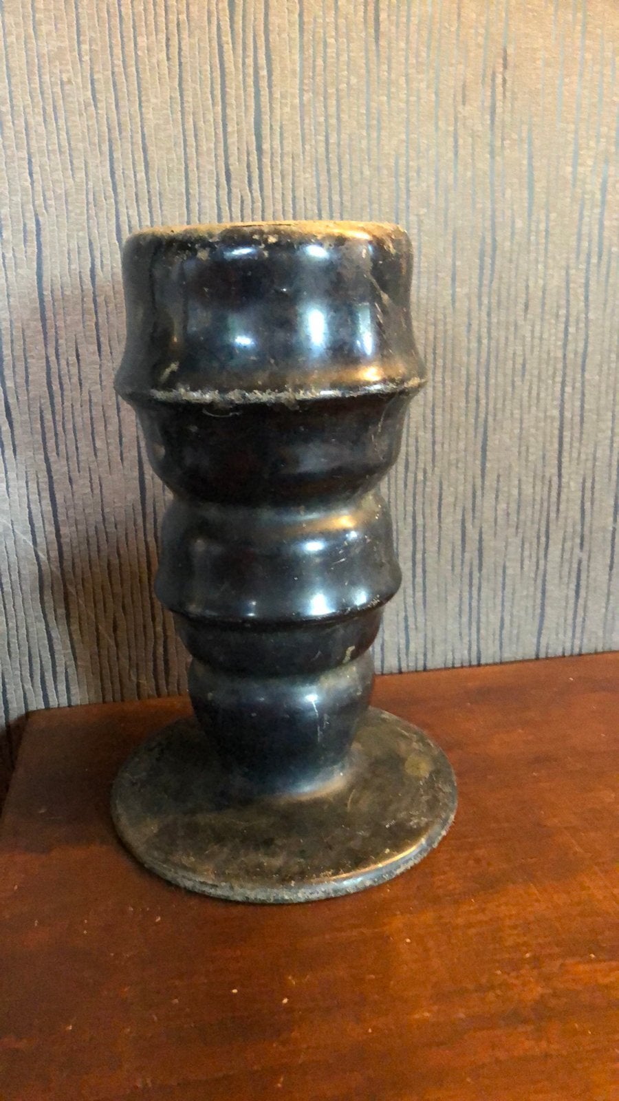 Art Deco gietijzeren vaas, Ophalen of Verzenden