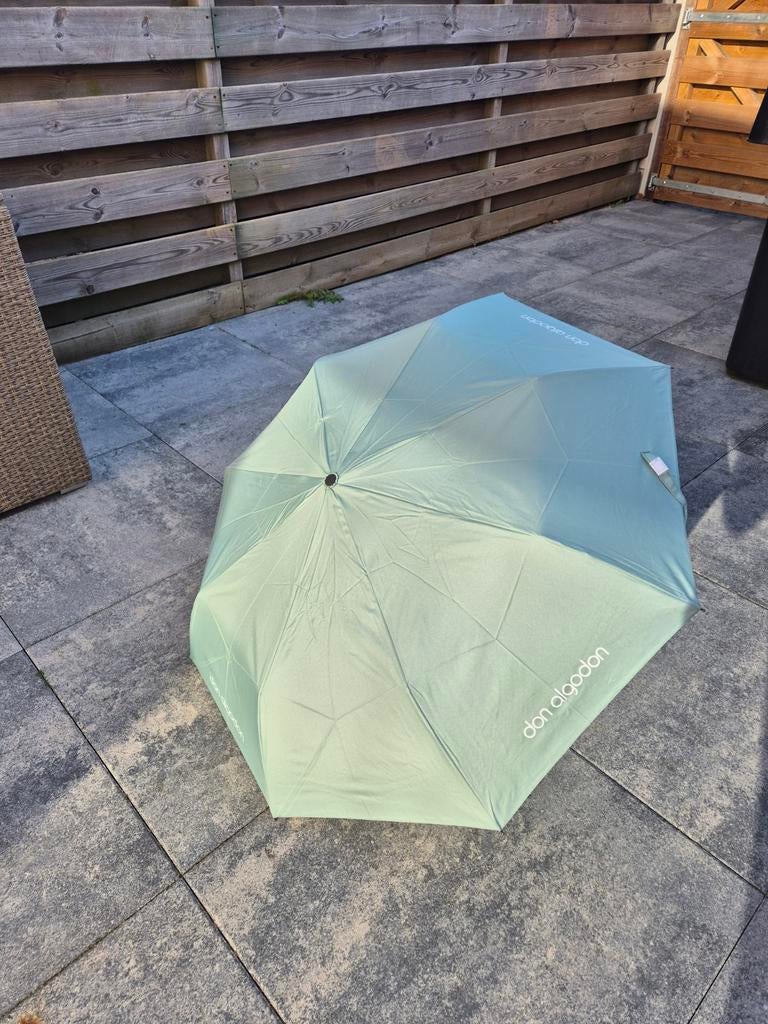 Nieuwe Don Algodon opvouwbare paraplu - mintgroen, Sieraden, Tassen en Uiterlijk, Paraplu's, Nieuw, Ophalen of Verzenden