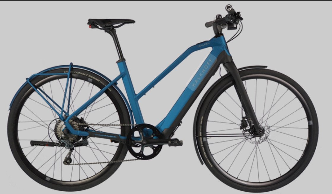 Electrische fiets kalkhoff berleen, Ophalen of Verzenden, Zo goed als nieuw, Minder dan 10 versnellingen, Overige merken