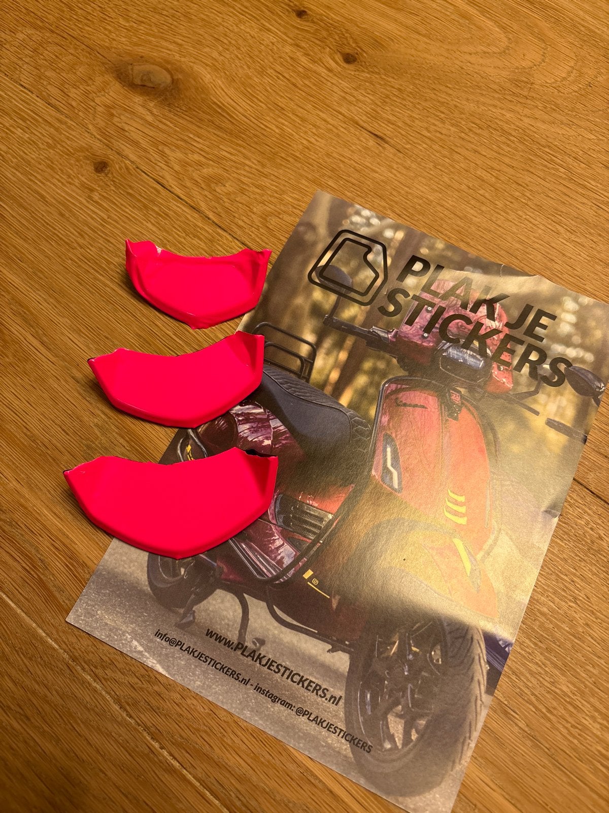 Fel roze sierroosters voor Vespa, Ophalen of Verzenden, Nieuw, Overige typen, Vespa