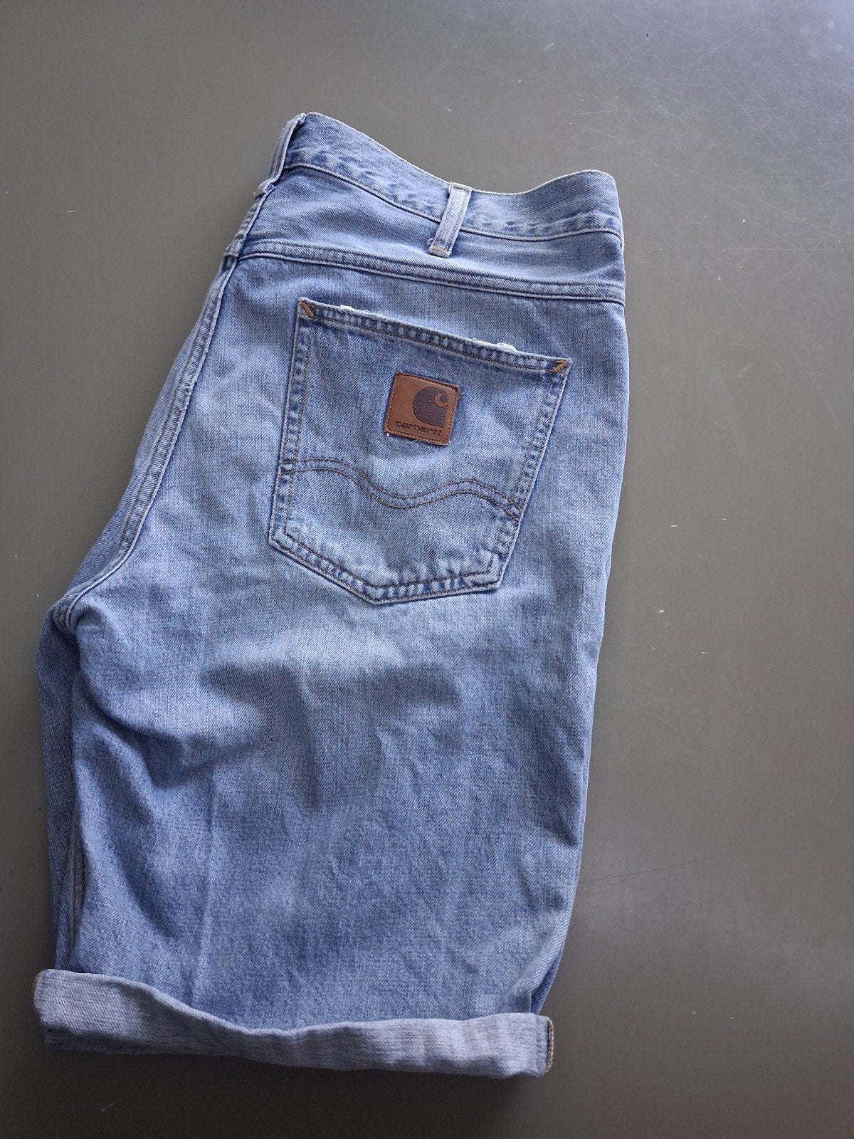 Carhartt denim short, Blauw, Carhartt, Overige maten, Ophalen of Verzenden