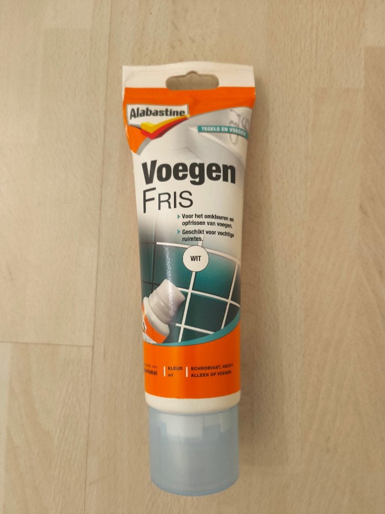 Nieuw voegenfris wit van Albastine, Minder dan 5 liter, Ophalen of Verzenden, Nieuw, Wit