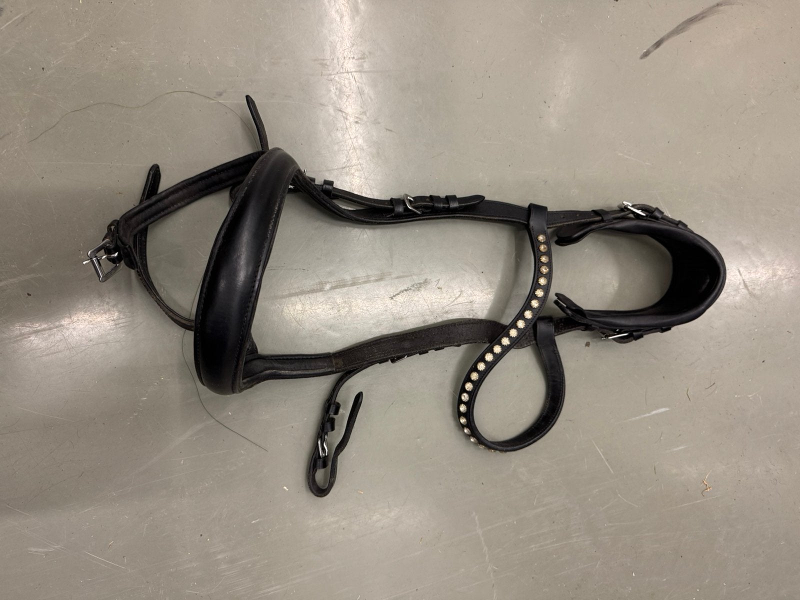 Anatomisch free vision hoofdstel full, Ophalen, Gebruikt, Frontriem, Full