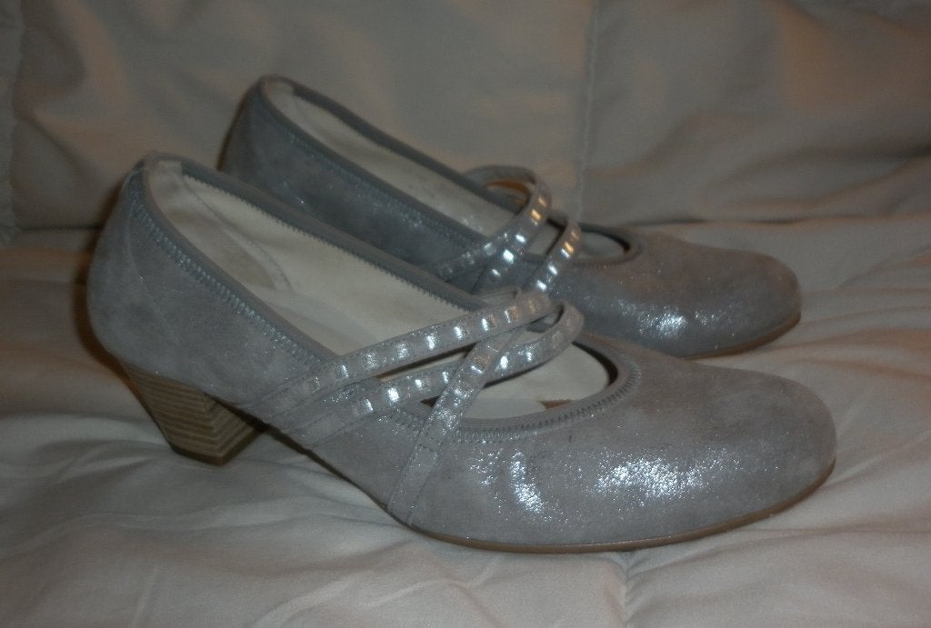 pumps maat  40  merk : Gabor (optifit), Pumps, Ophalen of Verzenden, Grijs, Gedragen