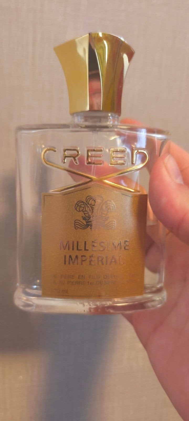 Creed Millesime Imperial Parfum (zie vulstand), Ophalen of Verzenden, Gebruikt