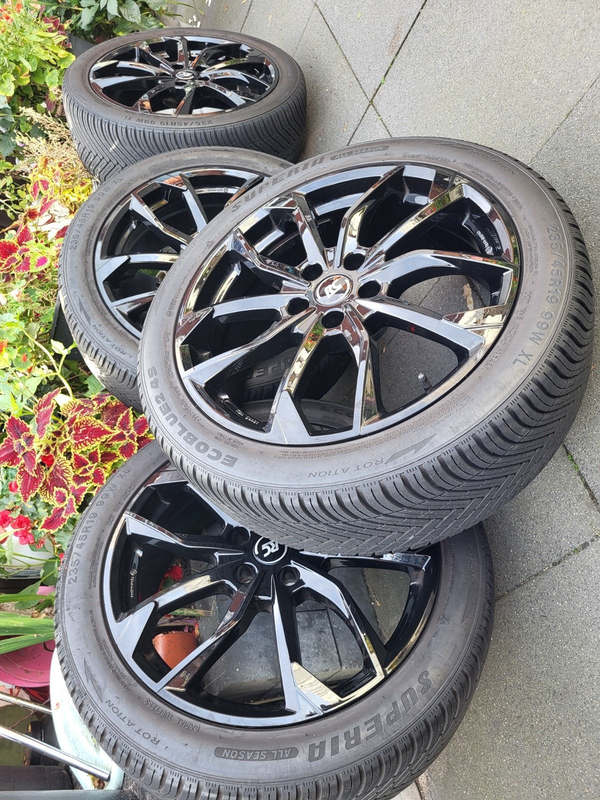 Tesla model 3 en Y banden velgen 235/45/19 TPMS