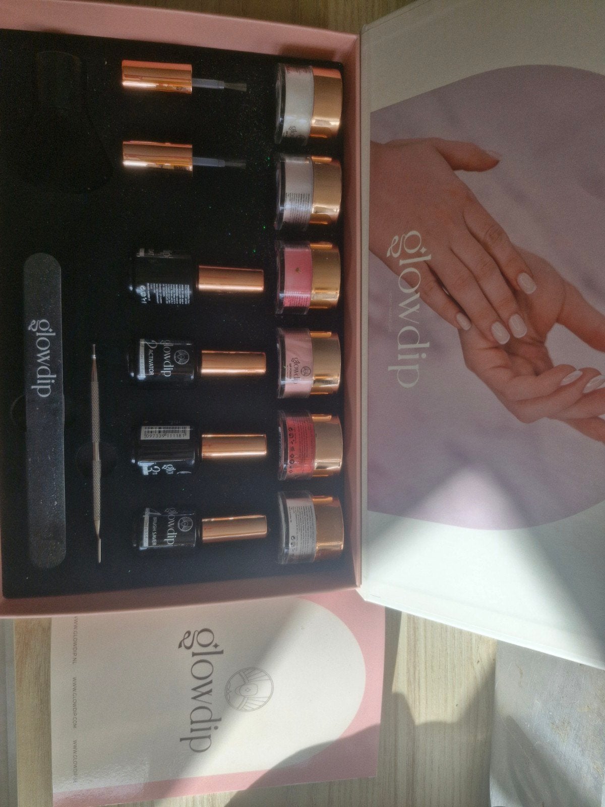 Glowdip Dipping Powder Starterset - Eenmalig gebruikt, Ophalen of Verzenden