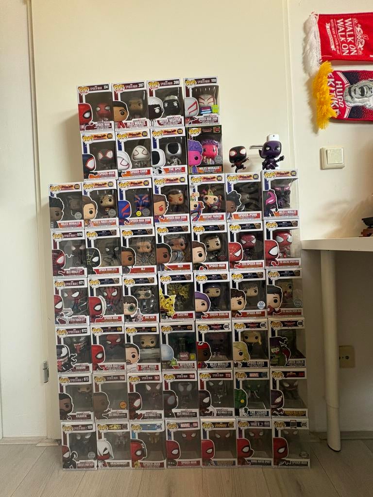 Grote Collectie Funko Pop Spider-Man, Verzamelen, Ophalen of Verzenden, Zo goed als nieuw