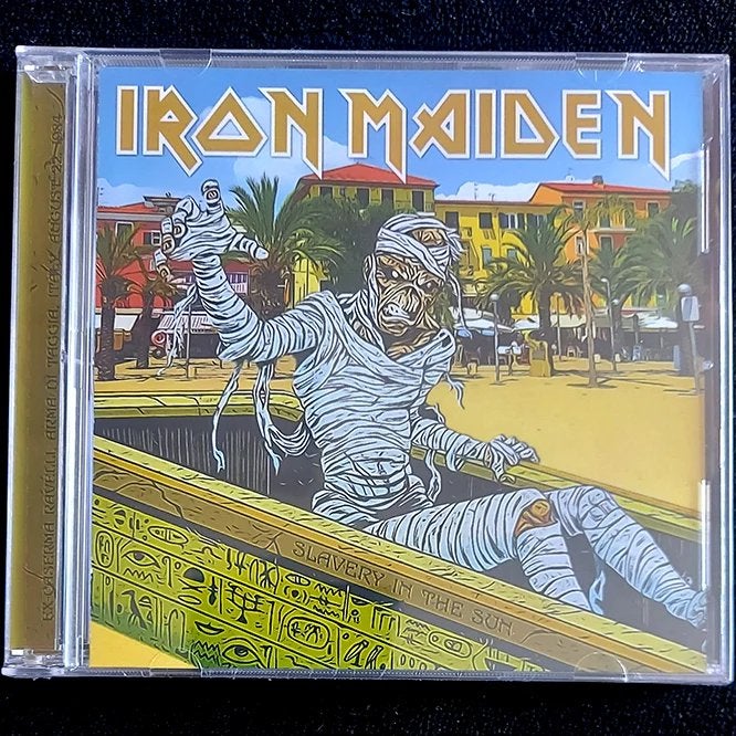 Iron Maiden - Slavery In The Sun (Live 1984) 2 CD, Import, Heavy metal, Ophalen of Verzenden, Zo goed als nieuw