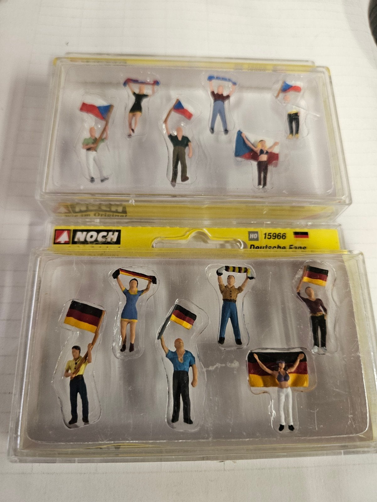 2x NOCH H0 Voetbal Supporters (Tsjechisch & Duits) Nieuw, Ophalen of Verzenden, Nieuw