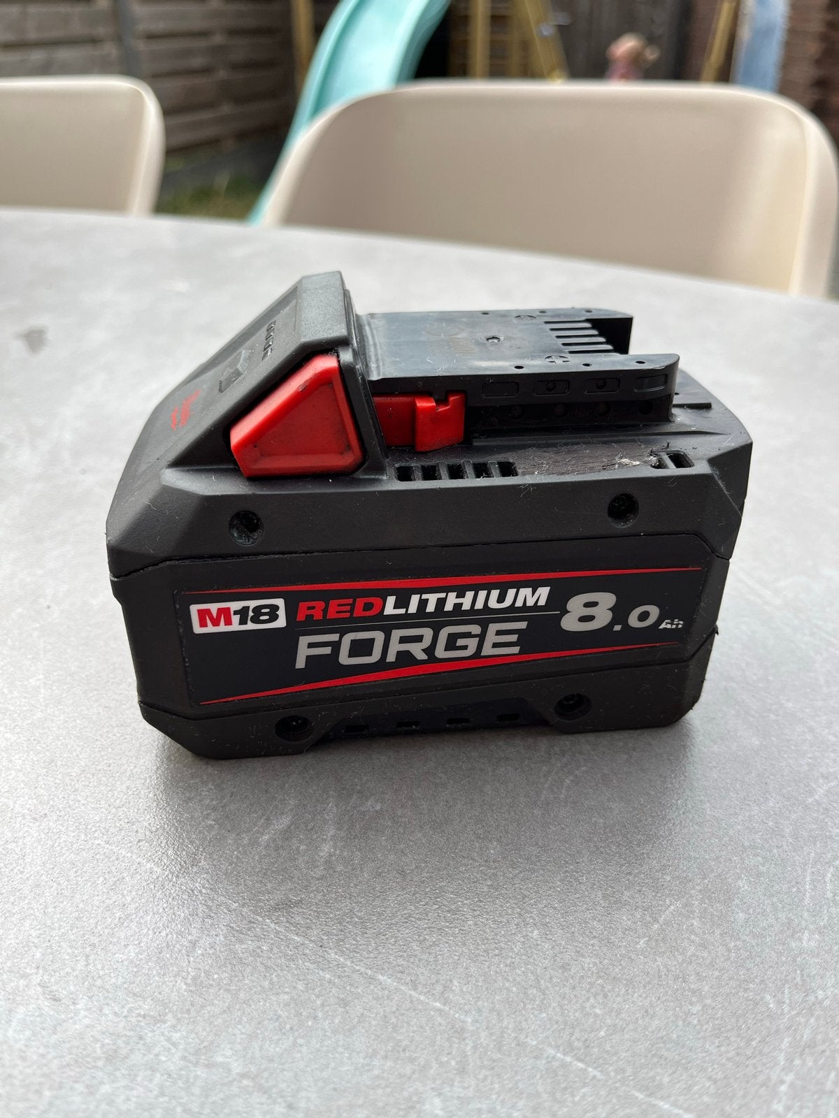 Milwaukee M18 REDLITHIUM FORGE 8.0 Ah Accu, Doe-het-zelf en Verbouw, Gereedschap | Machine-onderdelen en Toebehoren, Ophalen of Verzenden
