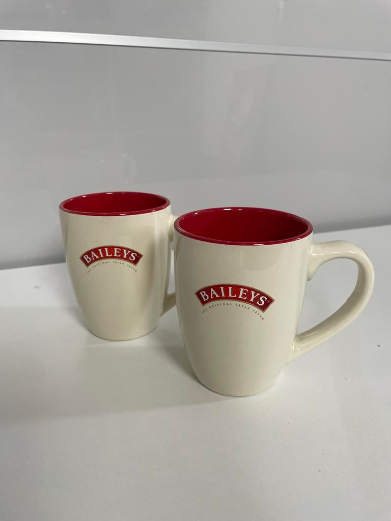 Baileys mokken, set van 2, Keramiek, Nieuw, Ophalen of Verzenden, Overige stijlen