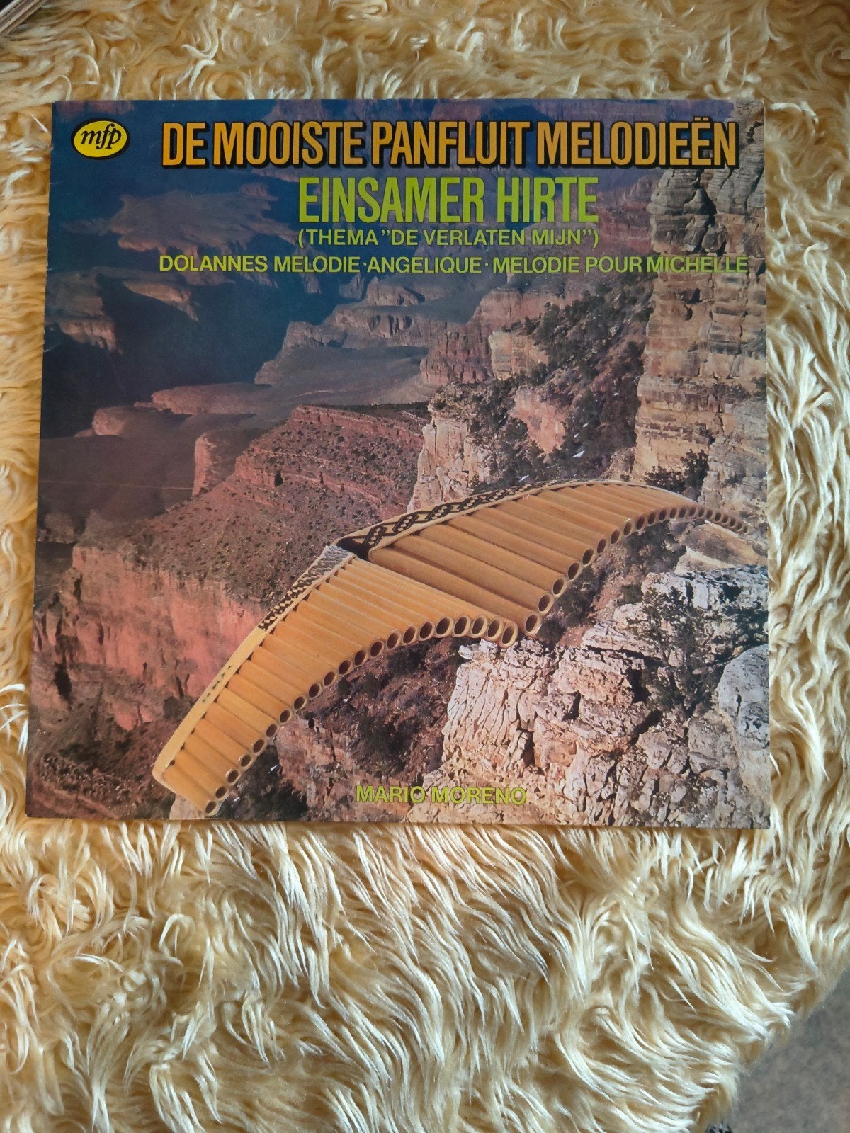 De Mooiste Panfluit Melodieën - Mario Moreno LP, Ophalen of Verzenden, Gebruikt, 12 inch, LP