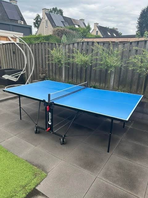 Tafeltennis tafel, Ophalen, Zo goed als nieuw, Tafel Indoor, Verrijdbaar