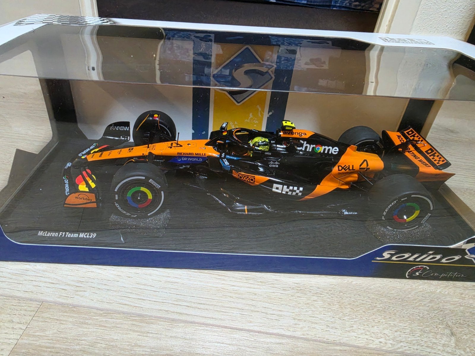 Solido McLaren F1 Team MCL39 Modelauto, Ophalen of Verzenden, Nieuw, Overige typen