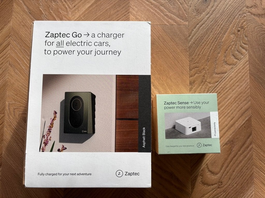 Nieuwe laadpaal Zaptec Go 22 kW + Zaptec Sense, Ophalen of Verzenden, Nieuw, Laadpaal
