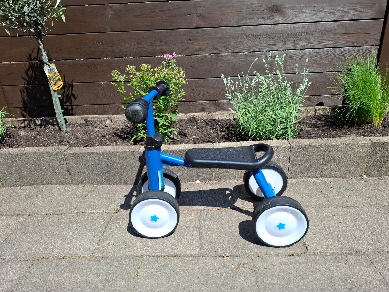 Blauwe loopfiets voor peuters, Ophalen, Gebruikt, Loopfiets