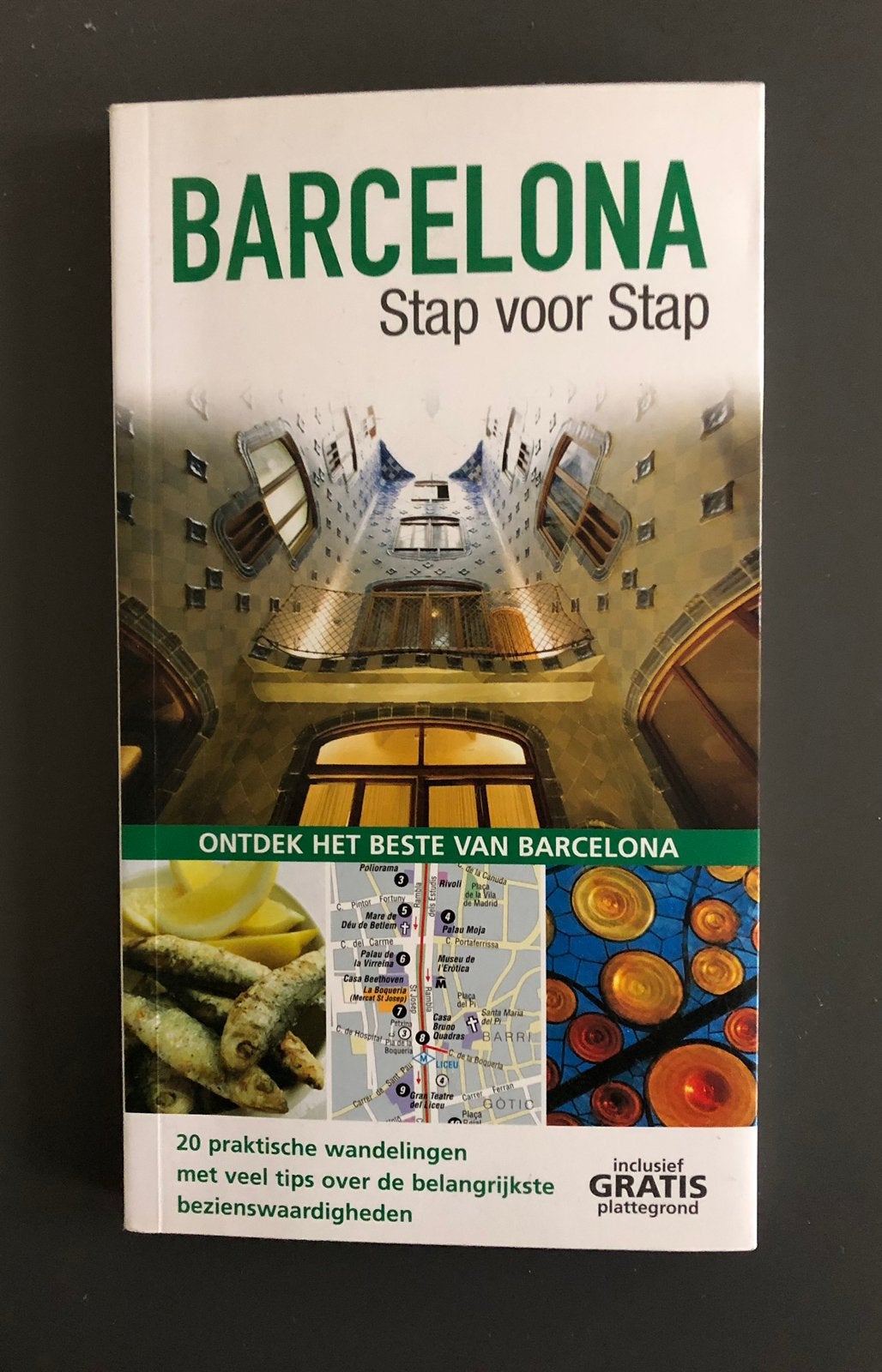 Reisgids Barcelona met plattegrond, Europa, Reisgids of -boek, Ophalen, Gelezen