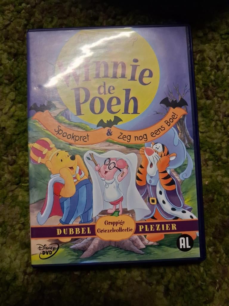 Winnie de Poeh: Spookpret & Zeg nog eens Boe! (DVD), Avontuur, Gebruikt, Alle leeftijden, Ophalen of Verzenden