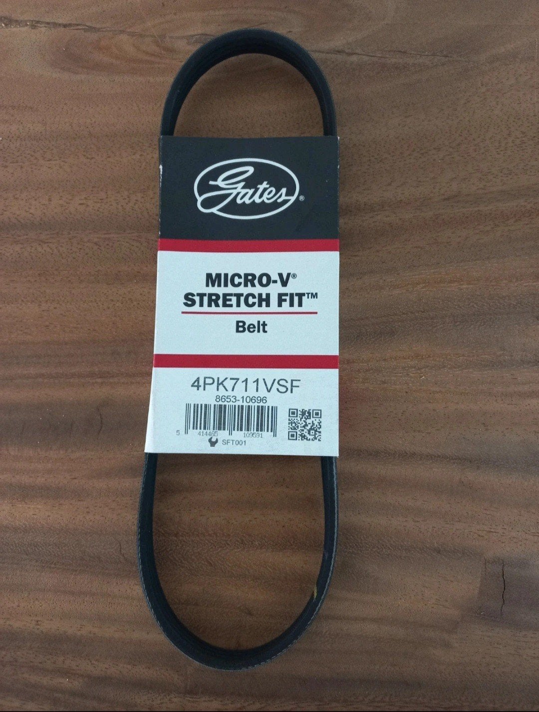 Gates Micro-V Stretch Fit Riem 4PK711VSF, Ophalen of Verzenden, Nieuw, Universele onderdelen