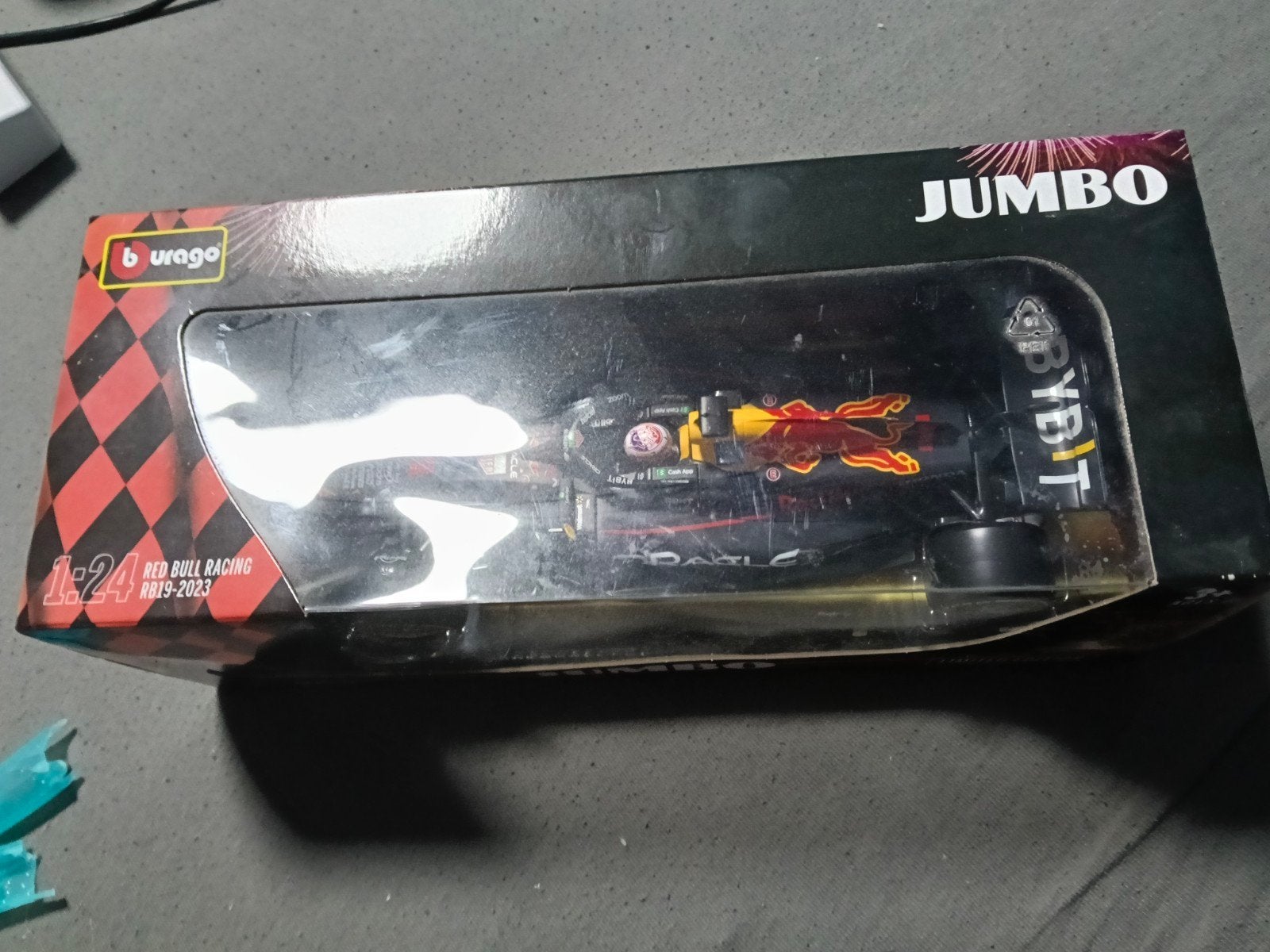 Max Verstappen Jumbo auto - Nieuw in doos, Ophalen of Verzenden, Nieuw, Auto, Overige merken