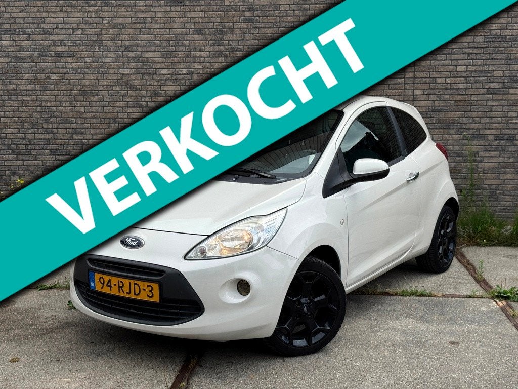 Ford Ka 1.2 Titanium X start/stop Airco, Auto's, Ford, Bedrijf, Te koop, Ka, ABS, Airbags, Airconditioning, Boordcomputer, Centrale vergrendeling